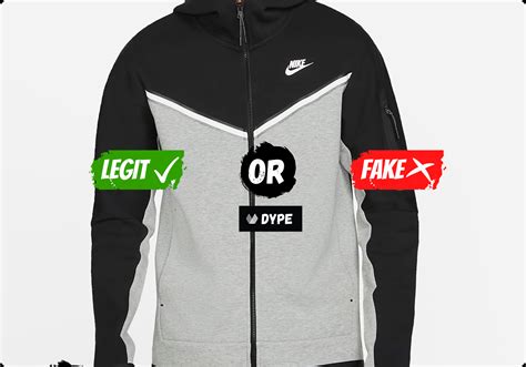 nike tech fleece real or fake